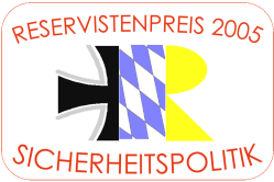 Sicherheitspolitischer Jahrespreis der Landesgruppe Bayern des Reservistenverbandes