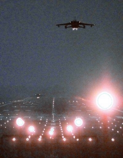 Deutsche Tornado beim Start in Piacenza